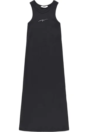 Msgm Cotton Interlock Dress