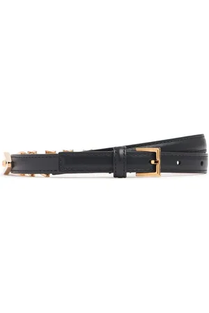 VERSACE 1.5cm Leather Belt