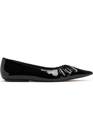 Marc Jacobs 10mm The Pointy Toe Leather Ballerinas