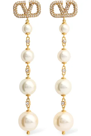 VALENTINO GARAVANI Vlogo Signature Drop Earrings