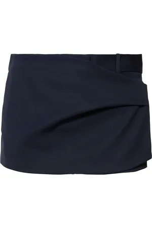 The Attico Gabardine Mini Skirt