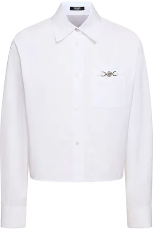VERSACE Informal Cotton Poplin Shirt