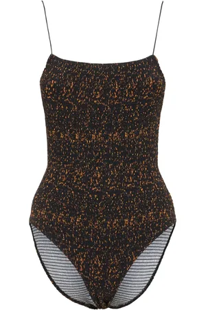 Totême Smocked One Piece Swimsuit