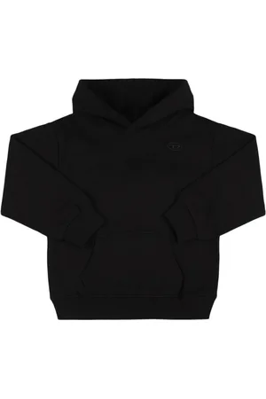 Diesel Logo Hooded Cotton Sweatshirt