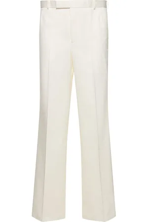 Thom Browne Low Rise Cotton Belt Loop Pants