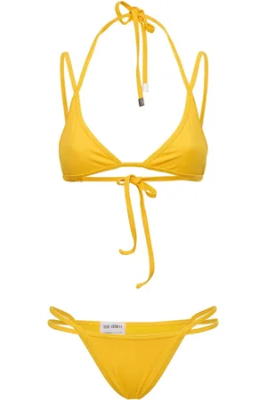 The Attico Triangle Double-strap Bikini