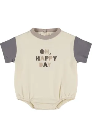 Quincy Mae Printed Organic Cotton Bodysuit