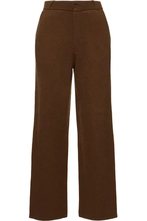 Guest In Residence Tailored Cashmere Knit Pants