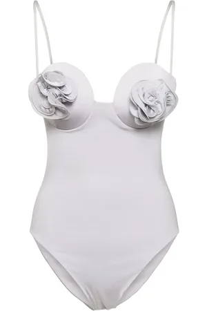 MAGDA BUTRYM Lycra 3d Flower One Piece Swimsuit