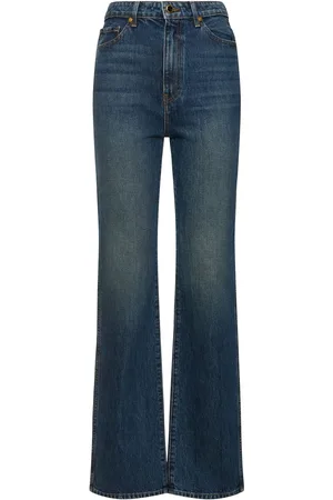 Khaite Danielle High Rise Straight Denim Jeans