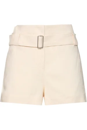 Msgm High Rise Shorts W/belt