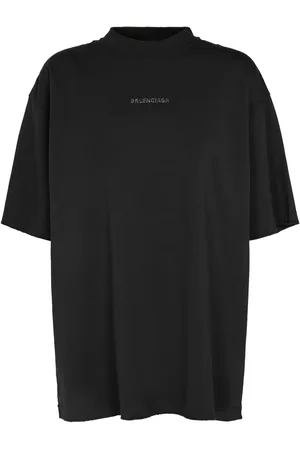 Balenciaga Medium Fit Embellished Jersey T-shirt