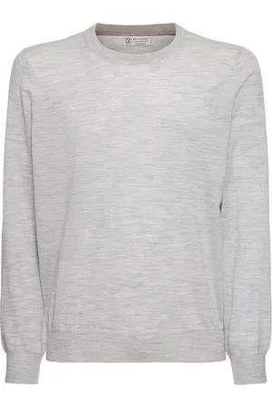 Brunello Cucinelli Wool & Cashmere Crewneck Sweater
