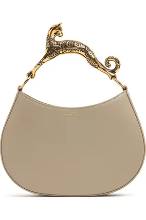 Lanvin Cat Leather Hobo Bag