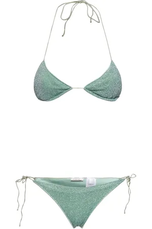 Oseree Lumiere Lurex Triangle Bikini