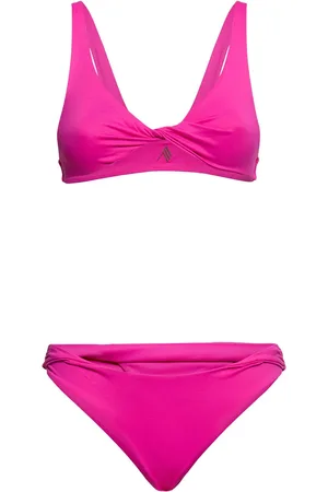 The Attico Lycra Bandeau Bikini Set