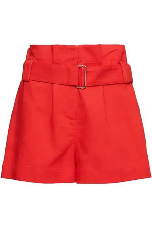 Msgm High Rise Shorts W/belt