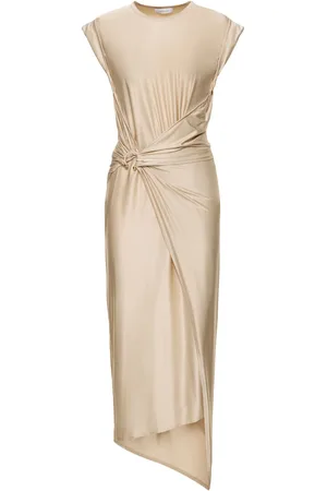 Paco rabanne Viscose Jersey Midi Dress
