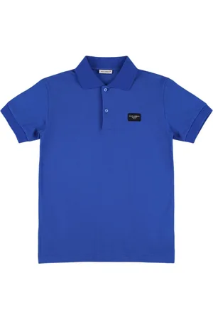 Dolce & Gabbana Cotton Piquet Polo W/logo