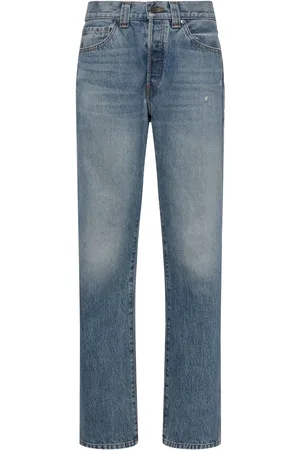 Khaite Callum Denim Straight Jeans