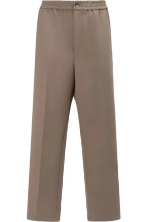 Ami Wool Blend Straight Pants