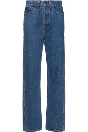 Khaite Corben High Rise Straight Jeans