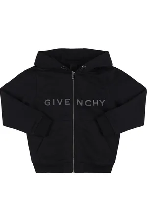 Givenchy Full-zip Hooded Cotton Blend Sweatshirt
