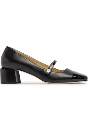 Jimmy Choo 45mm Elisa Leather Heels