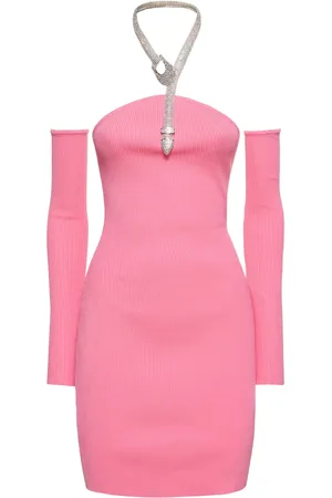 GIUSEPPE DI MORABITO Stretch Cotton Mini Dress
