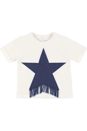 Stella McCartney Star Patch Cotton Jersey T-shirt