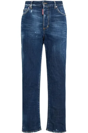 Dsquared2 Boston Straight High Rise Jeans