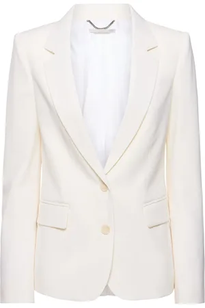Stella McCartney Tailored Wool Blend Single Breast Jacket
