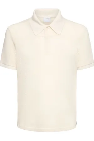 Courrèges Logo Print Mesh S/s Polo