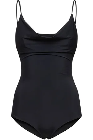 MAGDA BUTRYM Draped Lycra One Piece Swimsuit