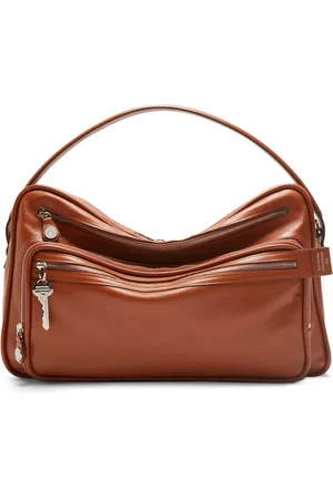 Acne Studios Medium Camero Leather Shoulder Bag