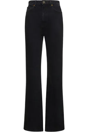Khaite Danielle High Rise Straight Jeans