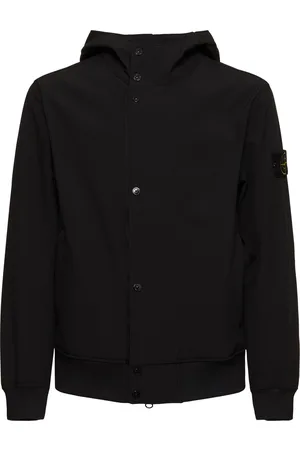 Stone Island Hooded Bomber Jacket