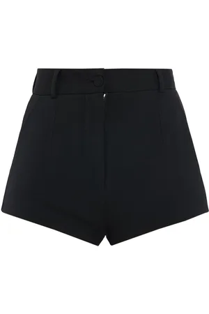 Dolce & Gabbana Stretch Wool Blend Tuxedo Shorts