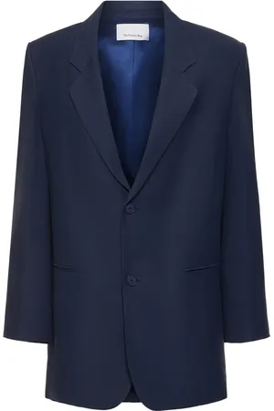 The Frankie Shop Aiden Linen & Viscose Blazer