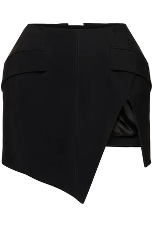 MUGLER Heavy Fluid Mini Skirt