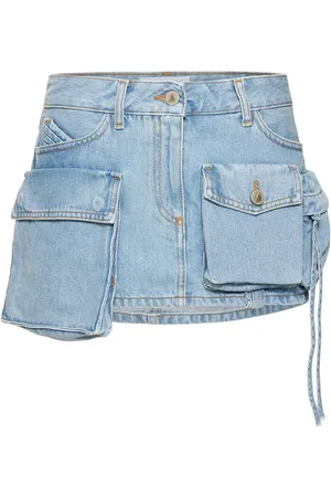 The Attico Fay Mini Skirt W/ Pockets