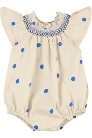 Hello Simone Printed Cotton Romper