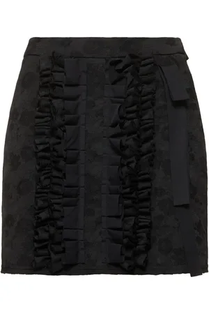 Msgm Ruffled Mini Skirt