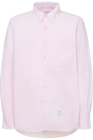 Thom Browne Straight Fit Button Down Shirt