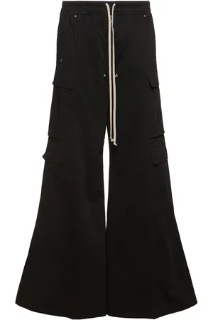 Rick Owens Jumbo Belas Double Cotton Cargo Pants
