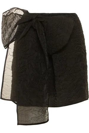Cecilie Bahnsen Gigi Matelassé Bow Mini Skirt