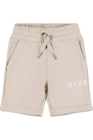 Givenchy Cotton Blend Sweat Shorts W/logo