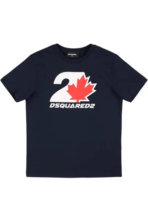Dsquared2 Printed Cotton Jersey T-shirt