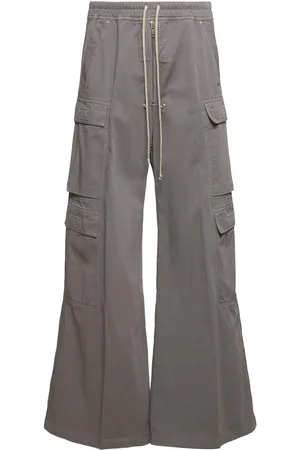 Rick Owens Jumbo Belas Double Cotton Cargo Pants