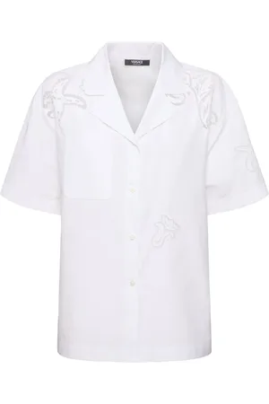 VERSACE Baroque Print Poplin Shirt